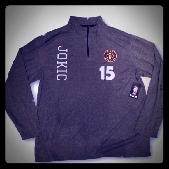 denver nuggets warm up jacket